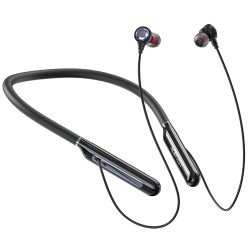 Bluetooth Hands Free Acefast N5 Neckband Magnetic v5.4 200mAh 30Hrs Αναπαραγωγής IPX4 Μαύρα