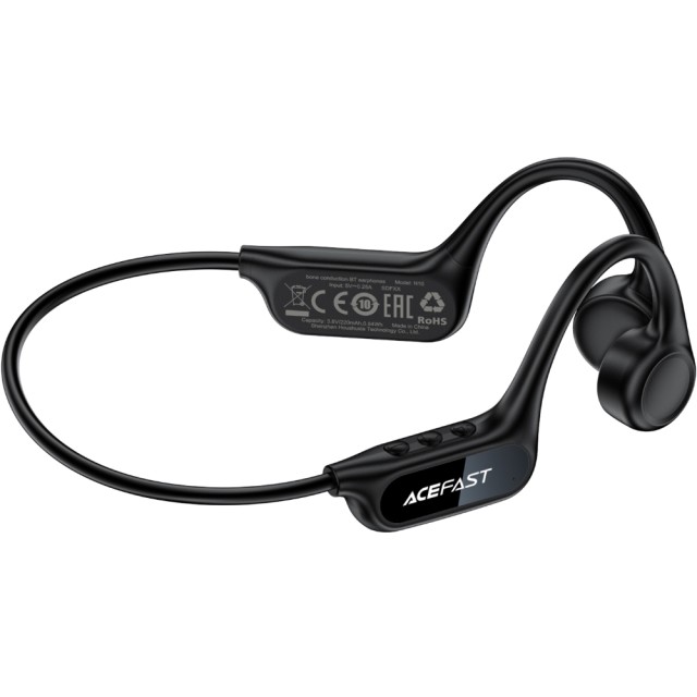 Bluetooth Hands Free Acefast N10 Neckband ENC v6.0 220mAh 12hrs Αναπαραγωγής IP68 με 8GB Μνήμη για Χρήση χωρίς Bluetooth Μαύρα Bluetooth Hands Free Acefast N10 Neckband ENC v6.0 220mAh 12hrs Αναπαραγωγής IP68 με 8GB Μνήμη για Χρήση χωρίς Bluetooth Μαύρα