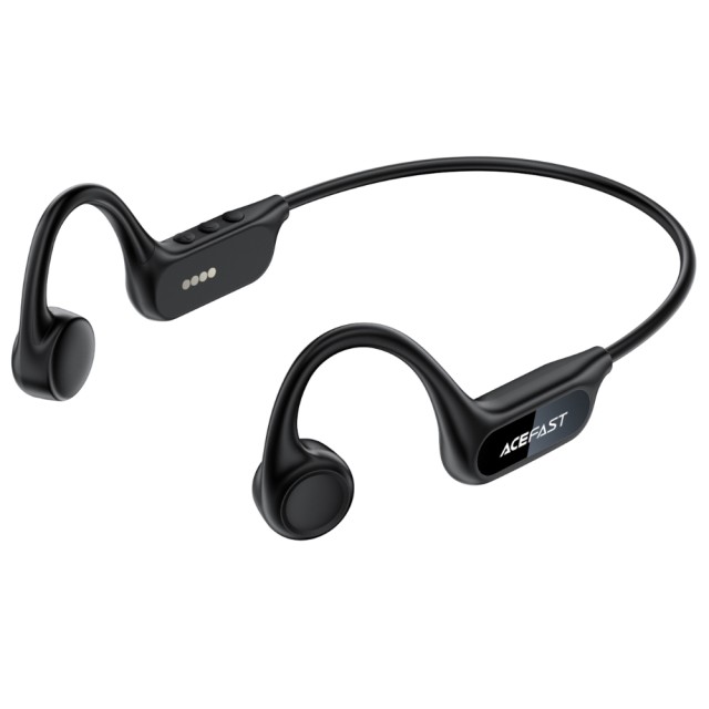 Bluetooth Hands Free Acefast N10 Neckband ENC v6.0 220mAh 12hrs Αναπαραγωγής IP68 με 8GB Μνήμη για Χρήση χωρίς Bluetooth Μαύρα Bluetooth Hands Free Acefast N10 Neckband ENC v6.0 220mAh 12hrs Αναπαραγωγής IP68 με 8GB Μνήμη για Χρήση χωρίς Bluetooth Μαύρα