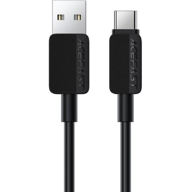 Καλώδιο Acefast C26-04 USB-A σε USB-C 18W 3A Μαύρο 1.2m