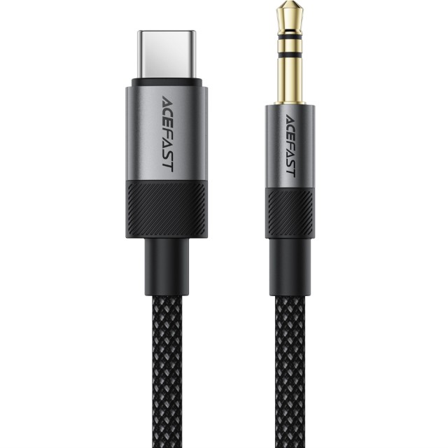 Καλώδιο Ήχου Acefast J11 USB-C σε 3.5mm Braided  Μαύρο 1m