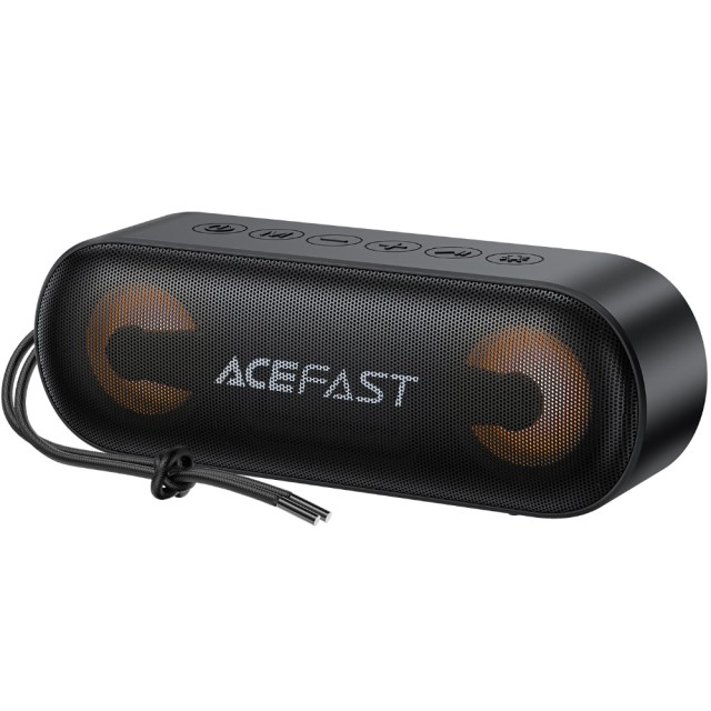 Φορητό Ηχείο Wireless Acefast K13 v6.0 TWS ENC 16W 1800mAh AUX TF Card και RGB Φωτισμό IPX6 Μαύρο Φορητό Ηχείο Wireless Acefast K13 v6.0 TWS ENC 16W 1800mAh AUX TF Card και RGB Φωτισμό IPX6 Μαύρο