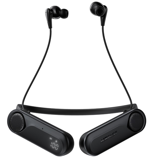 Bluetooth Hands Free Acefast N11 Neckband ENC v6.0 900mAh TF Card 90hrs Αναπαραγωγής με Ενσωματωμένα Ηχεία 1.5W και Δόνηση IPX4 Μαύρα Bluetooth Hands Free Acefast N11 Neckband ENC v6.0 900mAh TF Card 90hrs Αναπαραγωγής με Ενσωματωμένα Ηχεία 1.5W και Δόνηση IPX4 Μαύρα