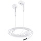 Hands Free Acefast L14 Earphones Stereo 3.5mm με Μικρόφωνο Λευκά 1.2m Hands Free Acefast L14 Earphones Stereo 3.5mm με Μικρόφωνο Λευκά 1.2m