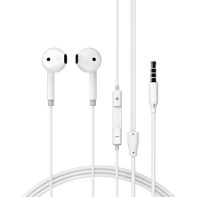 Hands Free Acefast L14 Earphones Stereo 3.5mm με Μικρόφωνο Λευκά 1.2m Hands Free Acefast L14 Earphones Stereo 3.5mm με Μικρόφωνο Λευκά 1.2m