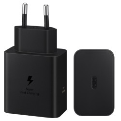 Φορτιστής Ταξιδίου Samsung EP-T6010NBEGWW USB-C GaN 60W Power Delivery Μαύρος
