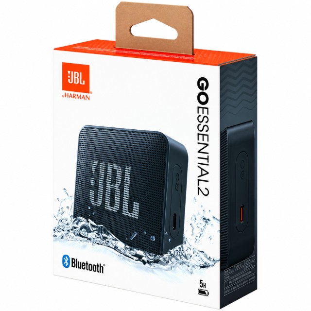 Φορητό Ηχείο Bluetooth JBL Go Essential 2 3.1W IPX7 5h Playtime Μαύρο Φορητό Ηχείο Bluetooth JBL Go Essential 2 3.1W IPX7 5h Playtime Μαύρο