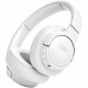 Bluetooth Ακουστικά Over Ear Ασύρματα & Ενσύρματα JBL Tune 720BT με Pure Bass Voice Aware Jack 3.5mm 76h Playtime και Quick Charge White