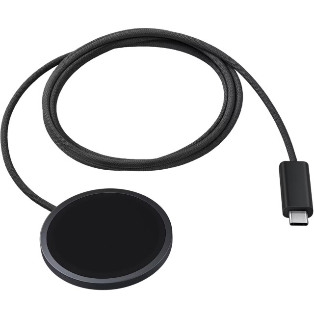 Ασύρματος Φορτιστής Slim Samsung EPP2900BBEGWW Qi2.2 25W MagSafe και MPP με USB-C Braided Καλώδιο Μαύρος Ασύρματος Φορτιστής Slim Samsung EPP2900BBEGWW Qi2.2 25W MagSafe και MPP με USB-C Braided Καλώδιο Μαύρος