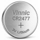 Buttoncell Vinnic CR2477 3V με Διάτρητη Συσκευασία 1 Τεμάχιο