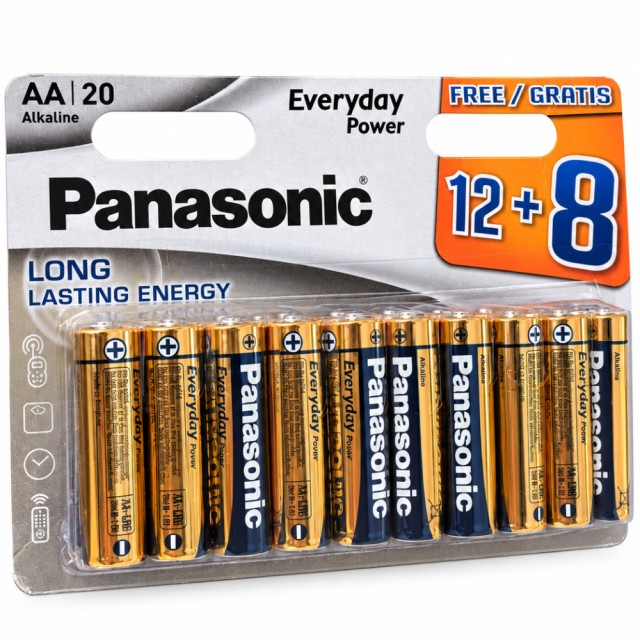 Panasonic Everyday Power LR6EPS/10BW size AA Τεμ. 20