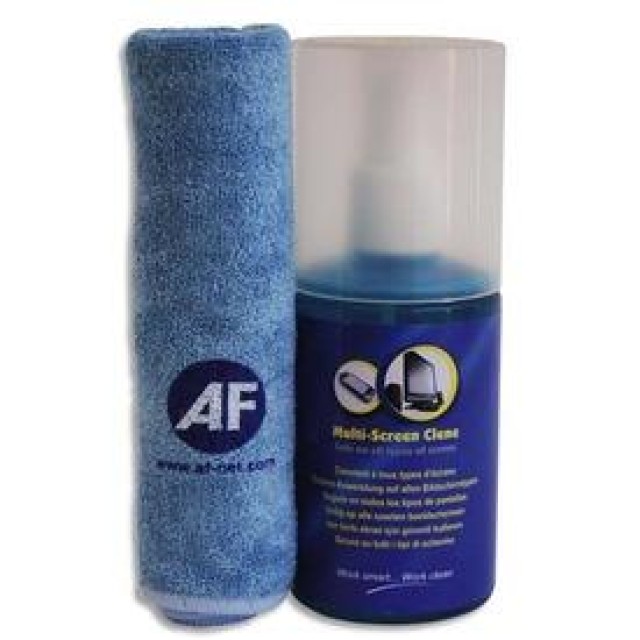 Cleaning set AF for screens Spray 200ml and Micro Fiber wipes