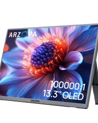 Arzopa A3C Pro OLED HDR Φορητό Monitor 13.3″ FHD 1ms HDR 10 with Sleeve Bag