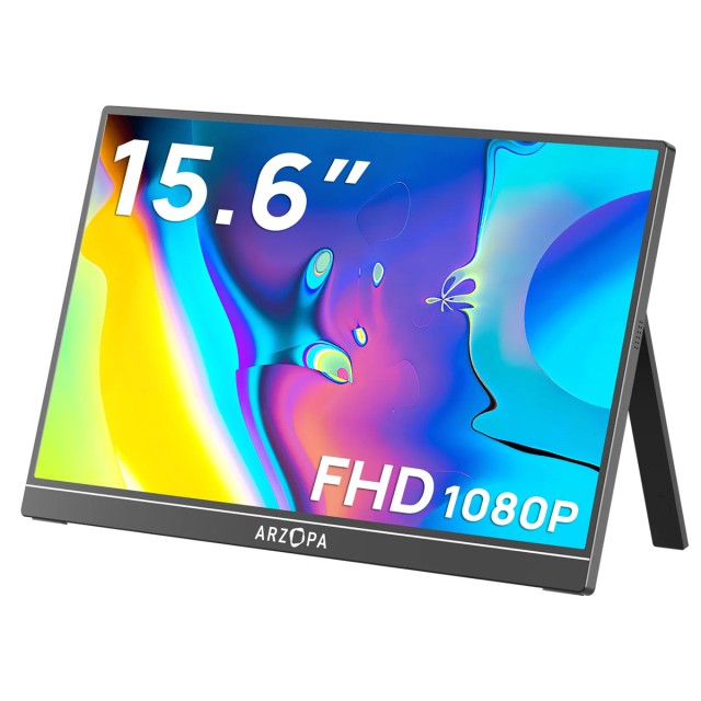 Arzopa A1 Travel Monitor 15.6” FHD 1080P HDR 10
