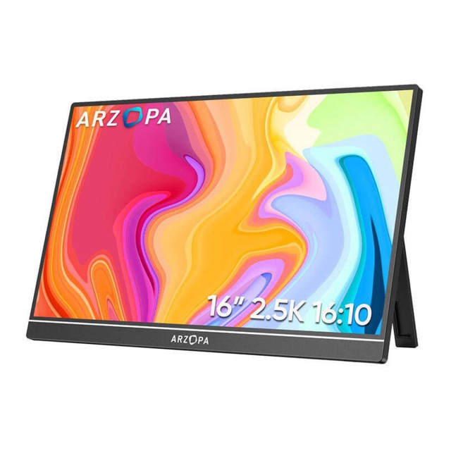 Arzopa Z1RC 2.5K Portable Monitor16.1″ Brilliant QHD HDR 10