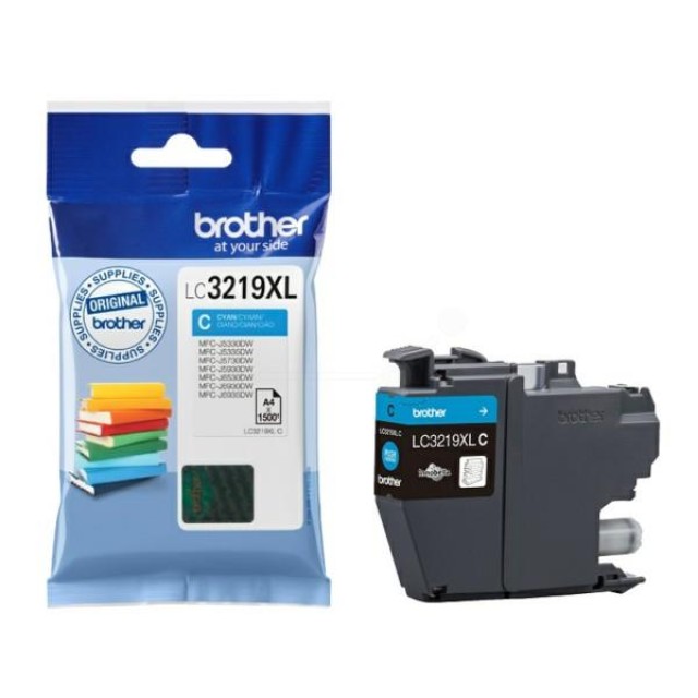 Ink Brother LC-3219XLC Cyan HC - 1,5k