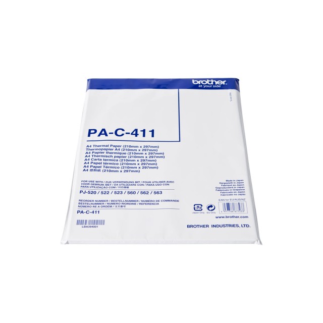 Brother PA-C411 thermal paper A4 100 sheets 1-pack