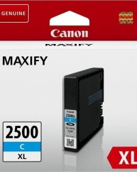 Canon PGI-2500XLC High Yield Cyan Ink Cartridge 1,75k
