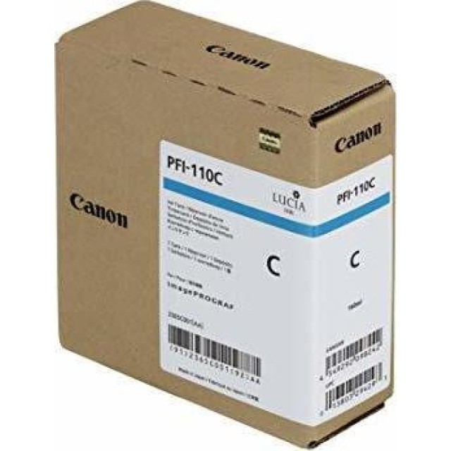 Ink Pingment Canon PFI-110C Cyan 2365C001 160ml