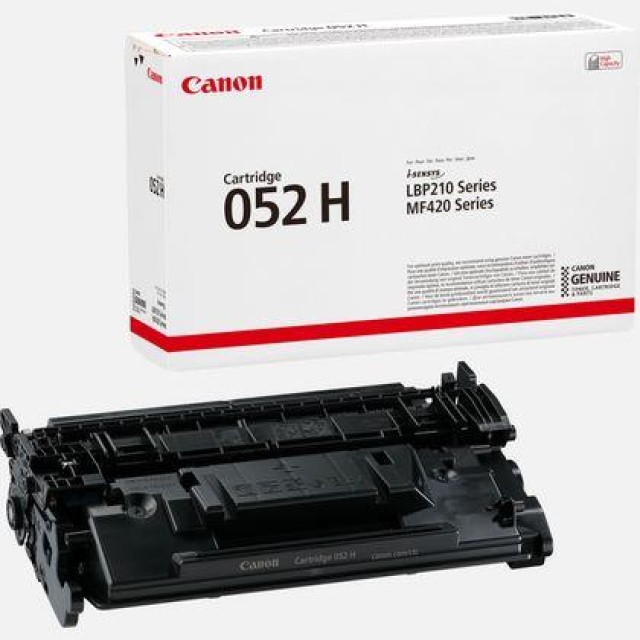 Toner Laser Canon CRG-052 High Yield Black 9.200 Pgs