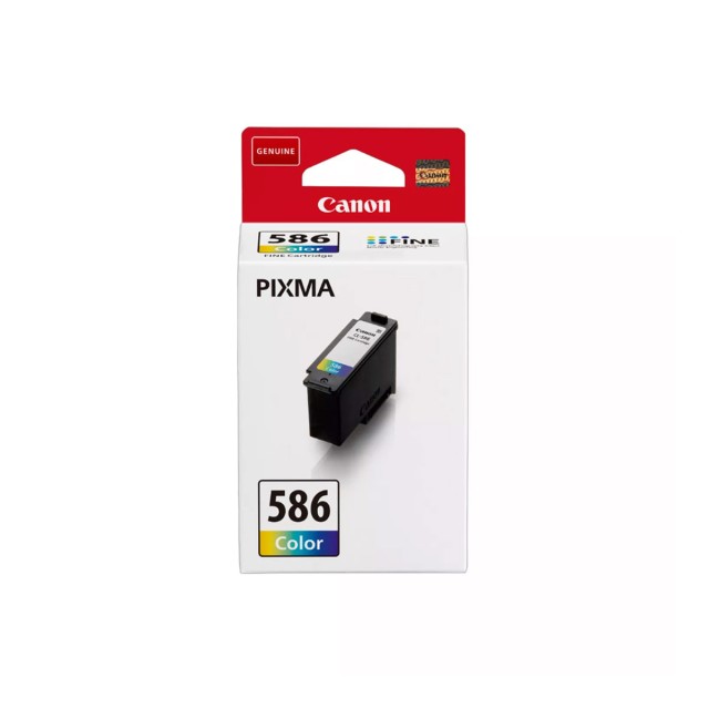 Canon CL-586 - color (cyan, magenta, yellow) - original - ink cartridge - 6227C001