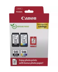 Canon PG-545 CL-546 Photo Value Pack με 1 Μελάνι InkJet Μαύρο - 8287B008
