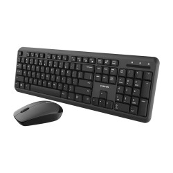 Canyon CNS-HSETW02-GR Ασύρματο Σετ Πληκτρολόγιο και Ποντίκι Ελληνικό