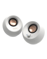 Creative Pebble V3 2.0 USB-C Speakers White - 51MF1700AA002