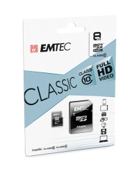 Emtec mSD 8GB Class10 Classic
