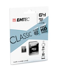 Emtec mSD 64GB Class10 Classic