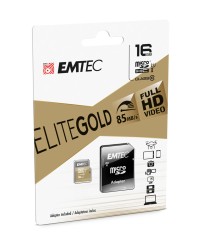 Emtec mSD 16GB UHS-I U1 EliteGold - ECMSDM16GHC10GP