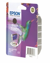 Ink Epson T0801 C13T08014020 Black Crtr - 300Pgs