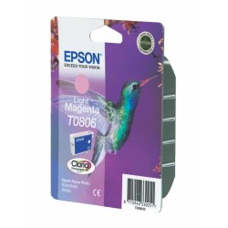 Ink Epson T0806 C13T08064020 Light Magenta Crtr - 590Pgs Ink Epson T0806 C13T08064020 Light Magenta Crtr - 590Pgs
