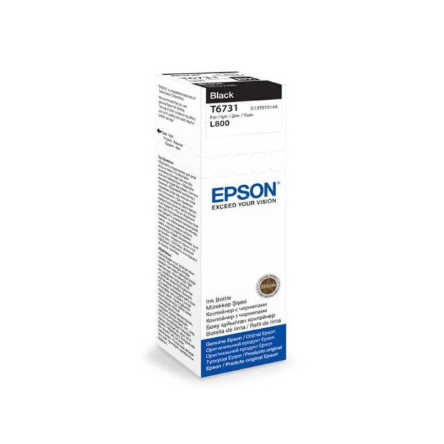 Ink Epson T67314A Black in bottle (70ml) Dye Colour Ink