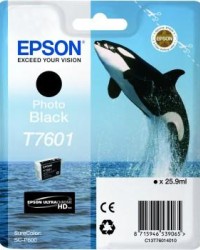 Ink Epson T7601 C13T76014010 Ultrachrome HD Photo Black - 26ml