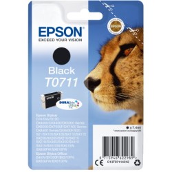 Ink Epson T0711 C13T07114020 Ultra Black - 7,4ml - 245Pgs Ink Epson T0711 C13T07114020 Ultra Black - 7,4ml - 245Pgs