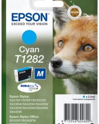 Ink Epson T12824011 Cyan with pigment ink new series Fox-Size M
