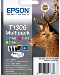 Ink Epson T13064010 MultiPack 3 Ink Crtr new series Stag-Size XL