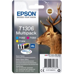 Ink Epson T13064010 MultiPack 3 Ink Crtr new series Stag-Size XL