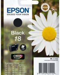 Ink Epson T180140 Black with pigment ink