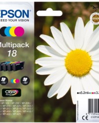 Ink Epson 18 T18064010 MultiPack 4 Ink Daisy series