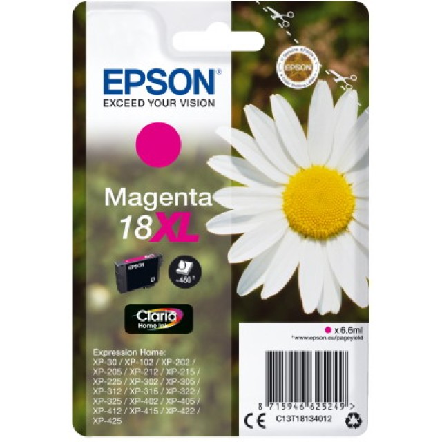 Ink Epson T181340 XL Magenta with pigment ink