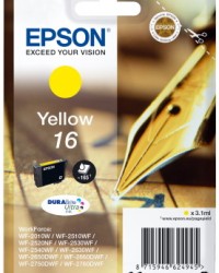 Ink Epson T162440 Yellow with pigment ink