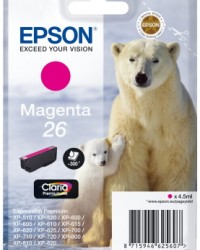 Ink Epson T261340 Magenta with pigment ink