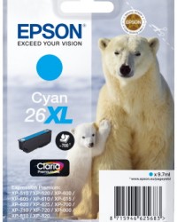 Ink Epson T263240 XL Cyan with pigment ink