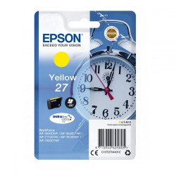Ink Epson 27 C13T27044010 Yellow Crtr -300Pgs - 3.6ml Ink Epson 27 C13T27044010 Yellow Crtr -300Pgs - 3.6ml