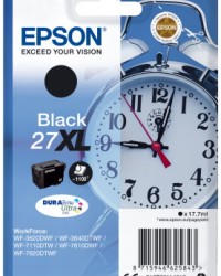Ink Epson 27XL C13T27114010 Black Crtr -1100Pgs - 17.7ml