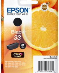 Ink Epson 33 C13T33314012 Claria Premium  Black - 6.4ml