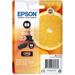 Ink Epson 33XL C13T33614012  Claria Premium  Photo Black 8.1ml