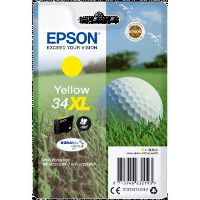 Ink Epson T347440 Yellow XL 10.8ml
